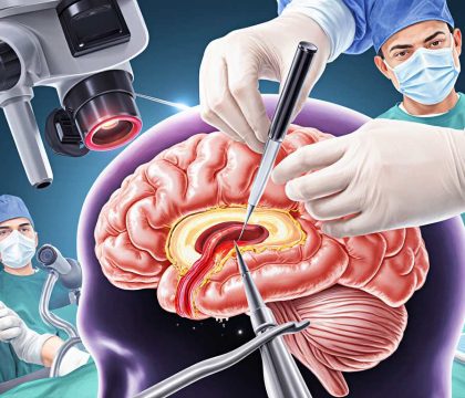 جراحی ضایعات عروقی مغز